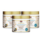 African Pride Moisture Miracle Coconut Oil & Baobab Oil Leave-In Hair Cream (3 Pack) - Provides Intense Moisture & Helps Repair Natural Coils & Curls, Hydrates & Strengthens, 18 oz