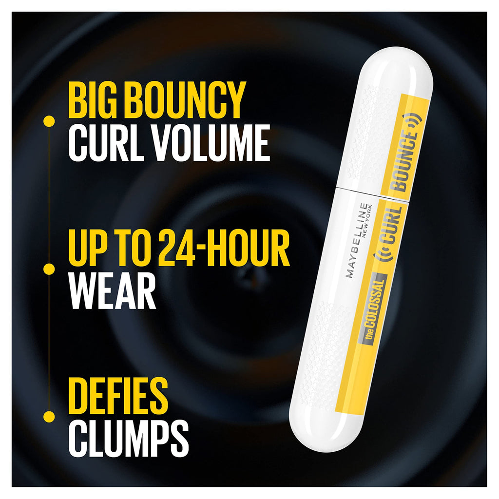 Buy now Maybelline Volum' Express Colossal Curl Bounce Waterproof Curling Mascara, Very Black, 1 Count at indiglob india