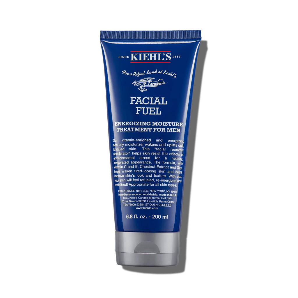 Kiehl's - Facial Fuel Men's Energizing Moisturizer | Men's Daily Face Moisturizer to Revive Skin - With Vitamin Cg & Caffeine - Fast Absorbing & Non-Greasy