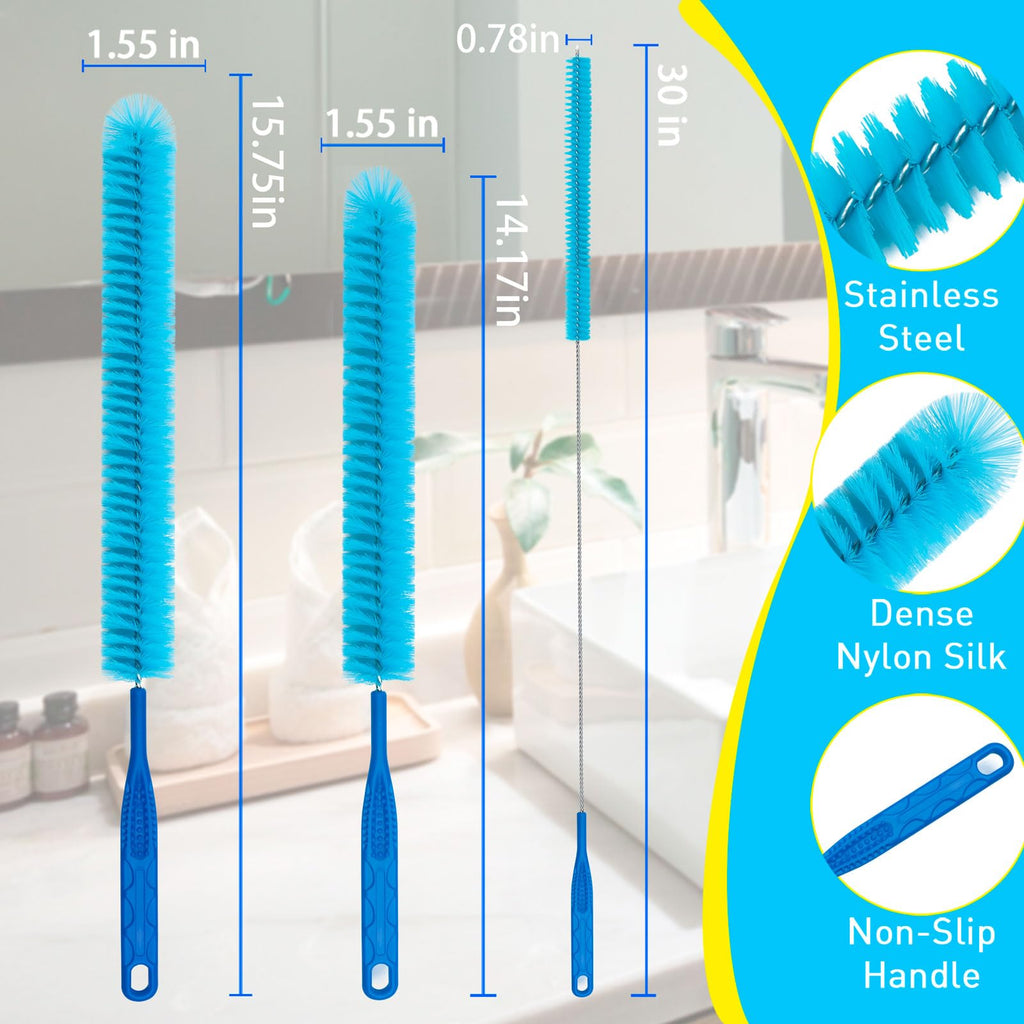 Dryer Vent Cleaner, Dryer Lint Brush Cleaning Tool Flexible Long Pipe