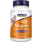 Buy now NOW Foods Supplements, Magteinâ„¢ with patented form of Magnesium (Mg), Cognitive Support*, 90 Veg Capsules 90 Count (Pack of 1) at indiglob india