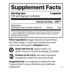 Jigsaw Health MagPure Glycinate | Premium Magnesium Glycinate Capsules | 120 Servings