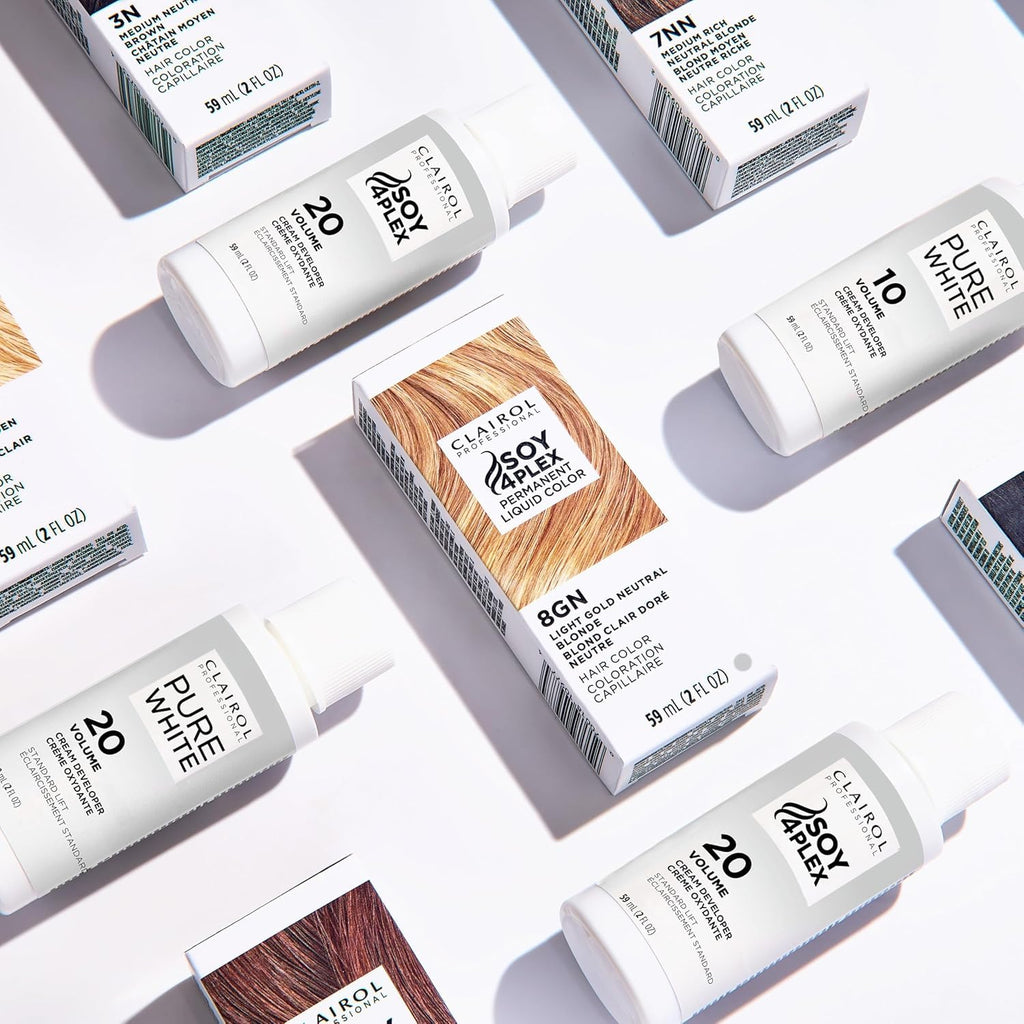 Clairol Professional Crème Permanente 20 Volume Hair Developers | For Coloring, Lightening & Lifting with Deep Conditioning Formula