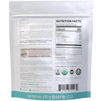 Psyllium Husk Powder Organic Certified - Finely Ground Whole Psyllium Husk Organic Fiber Powder for Baking Smoothies & More - Vegan Gluten Free Non-GMO & Filler Free Soluble Fiber (66 Servings)