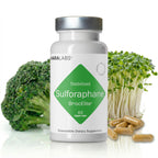 BrocElite Mara Labs Plus | Stabilized Broccoli Sulforaphane Supplement | Glyphosate Residue Free Certified – Third-Party Tested | 60 Vegan Capsules