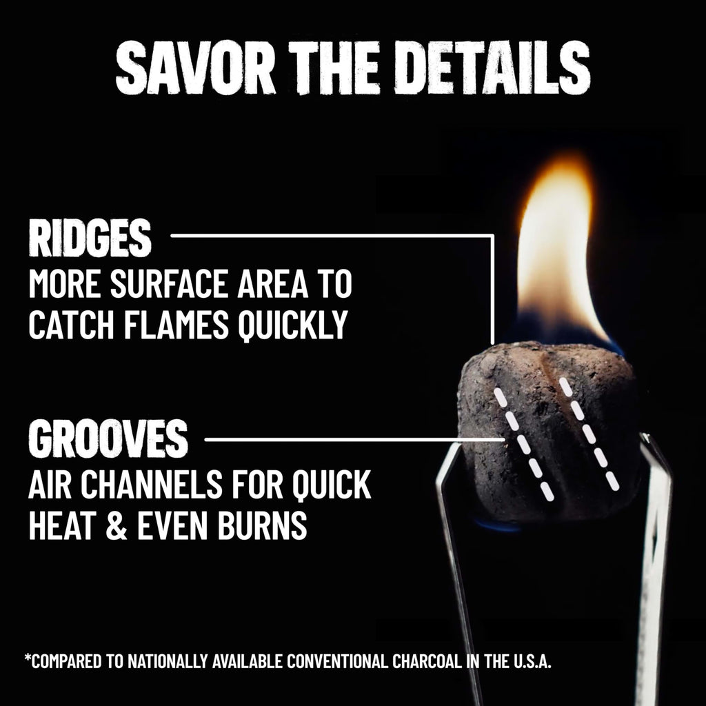 Kingsford Match Light Instant Charcoal Briquettes, BBQ Charcoal for Grilling, Ready in 10 Minutes, No Lighter Fluid or Starter Needed, 12 lbs