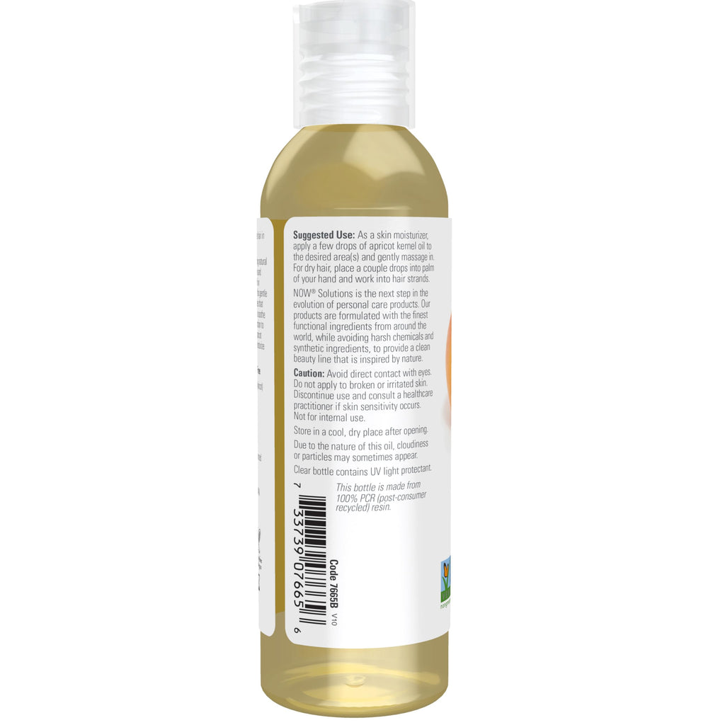 Buy now NOW Foods Solutions, Apricot Kernel Oil, Hair Moisturizer, Rejuvenating Skin Oil, Softens Fine Lines, 4-Ounce at indiglob india