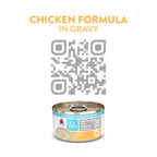 Weruva Wx Phos Focused, Chicken Formula in Gravy 3oz Can, Pack of 12