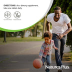 NaturesPlus Zinc - 50 mg, 90 Tablets - Supports Immune Health & Overall Well-Being - High-Potency Amino Acid Chelate Form - Gluten Free, Vegetarian - 90 Servings