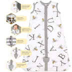 Buy now Burt's Bees Baby unisex-baby Beekeeper Wearable Blanket, 100% Organic Cotton, Swaddle Bag at indiglob india