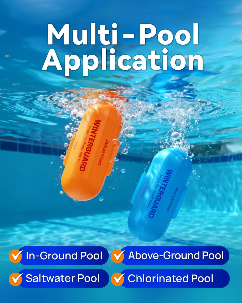 AQUASTRONG 4 in 1 Pool Closing Kit for Above Ground & Inground Pools