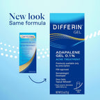 Buy now Differin Acne Treatment Gel, 30 Day Supply, Retinoid Treatment for Face with 0.1% Adapalene, Gentle Skin Care for Acne Prone Sensitive Skin, 15g Tube (Packaging May Vary) at indiglob india