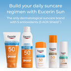 Buy now Eucerin Sun Age Defense SPF 50 Face Sunscreen Lotion with Hyaluronic Acid, Hypoallergenic, Non-Comedogenic Sunscreen SPF 50 Free of Fragrance, Oxybenzone and Octinoxate, 2.5 Fl Oz Bottle at indiglob india