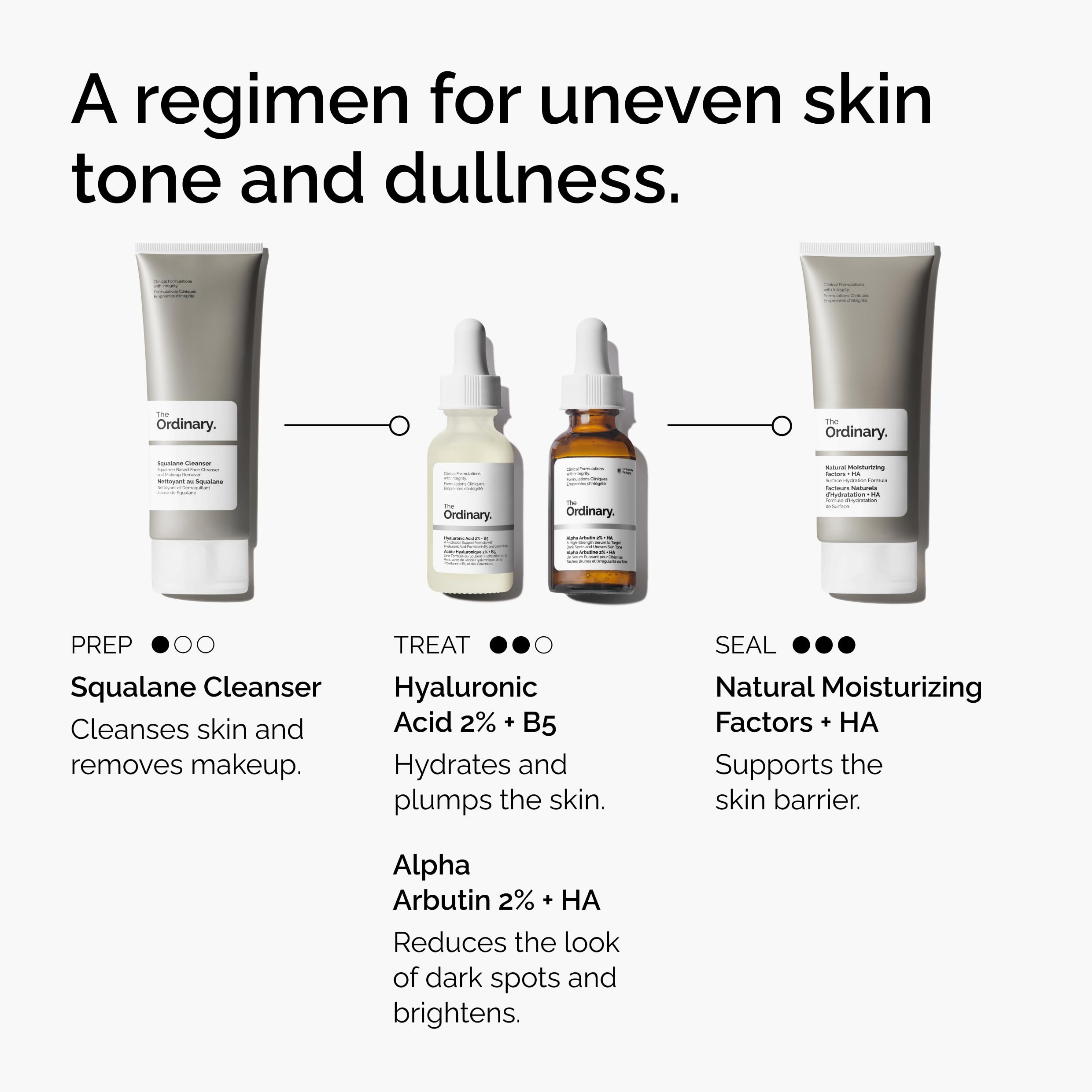 Buy now The Ordinary Alpha Arbutin 2% + Hyaluronic Acid, Brightens Skin and Targets Dark Spots, 1 Fl Oz at indiglob india