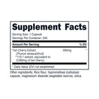 Nutricost Tart Cherry Extract 240 Vegetarian Capsules, Gluten-Free | 240 Servings per Bottle, GMO-Free