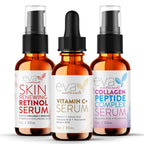 Buy now Eva Naturals Vitamin C Serum Plus – Facial Serum with Hyaluronic Acid, Niacinamide, Retinol, and Salicylic Acid – Hydrating and Smoothing Skin Formula – 2 oz at indiglob india
