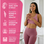 Multi Collagen Peptides Powder – Types I, II, III, V, X, Hydrolyzed Collagen for Women, 99% Absorption, Skin Hair Nails Joints, Triple Refined - No Clumping, Non-GMO, Gluten Free, Grass Fed Unflavored