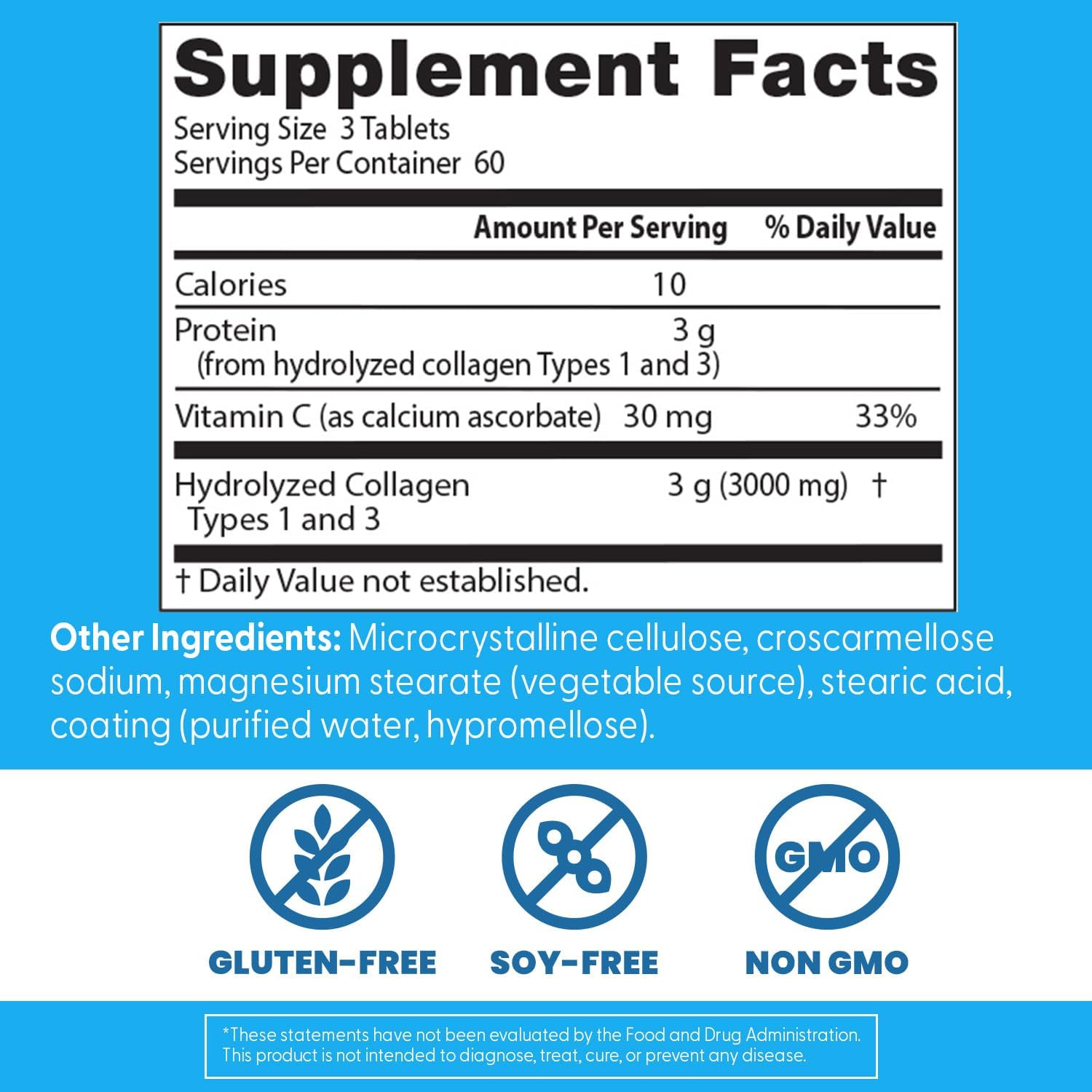 Buy now Doctor's Best Collagen Types 1 & 3 with Peptan, Non-GMO, Gluten Free, Soy Free, Supports Hair, Skin, Nails, Tendons & Bones, 1000 mg, 180 Tablets at indiglob india