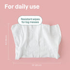 ATTITUDE Baby Water Wipes, EWG Verified, Safe for Newborns, Unscented & Fragrance-Free, 99% Water, Gentle, Vegan & Dermatologically Tested, Travel Pack with Hard Lid, 72 Count (Pack of 3)