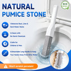 Discover the premium imported pumice stone toilet bowl cleaner from Curat Cart, effectively removing stains without harsh chemicals.