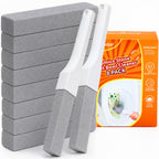 Premium imported pumice stone toilet bowl cleaner from Curat Cart, featuring ergonomic handles for effective cleaning. Perfect for a sparkling toilet.