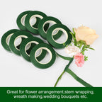 Premium floral tape for bouquet wrapping, perfect for flower arrangements. Available at Curat Cart, 100% Authentic in India.