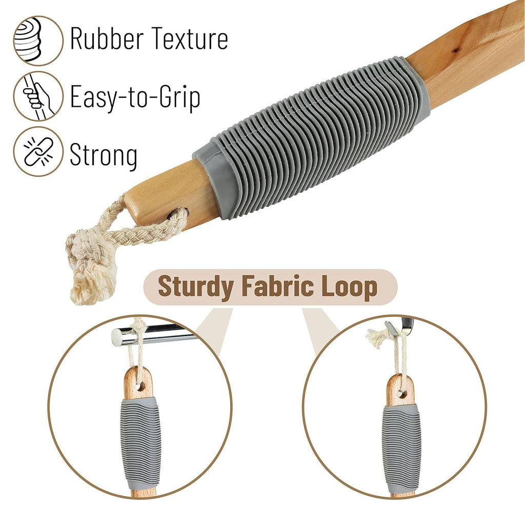 Buy now Slick- Lotion Applicator, 17 inch, Applicators for Your Back, Back Applicator Lotion, Certified Organic, Easy Reach Washable, Applicators, Self Tanner For All Skin Tone at indiglob india
