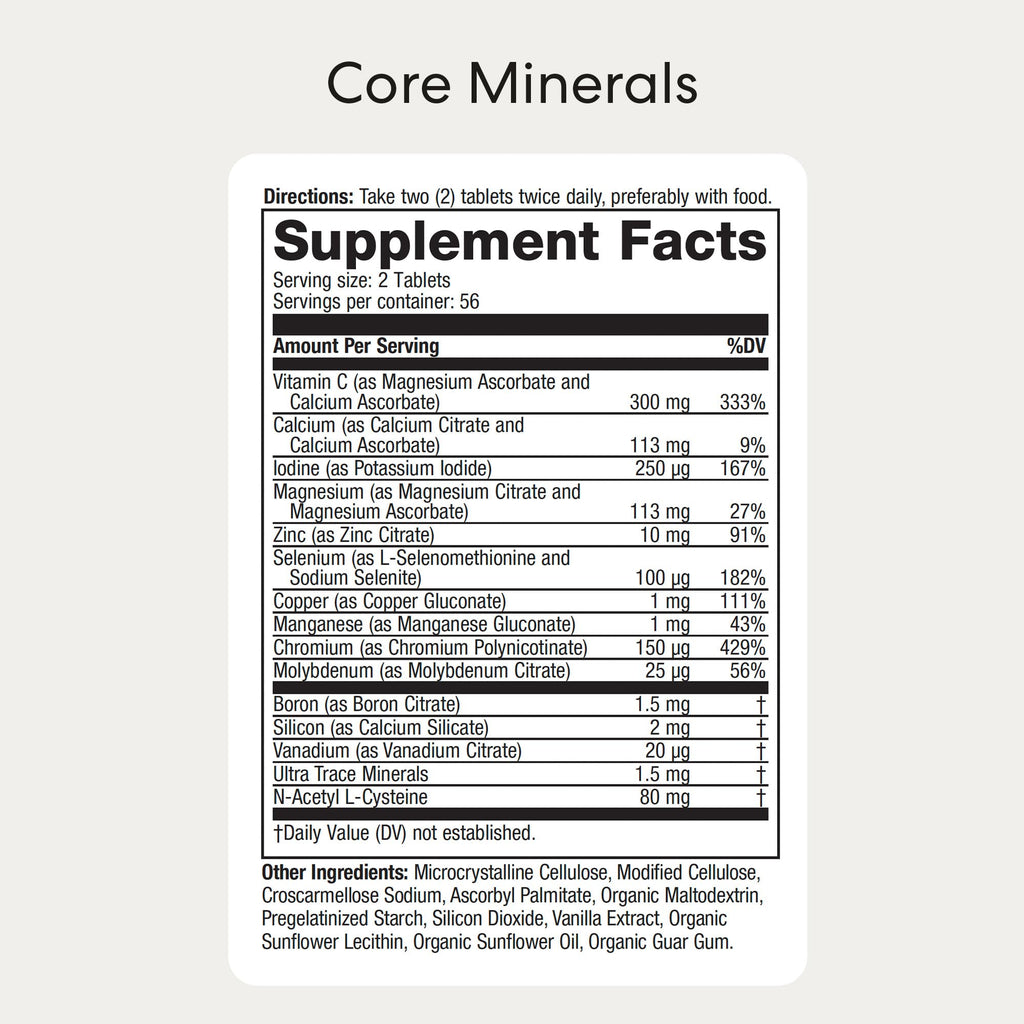 USANA - CellSentials Core Minerals with InCelligence - 112 Tablets