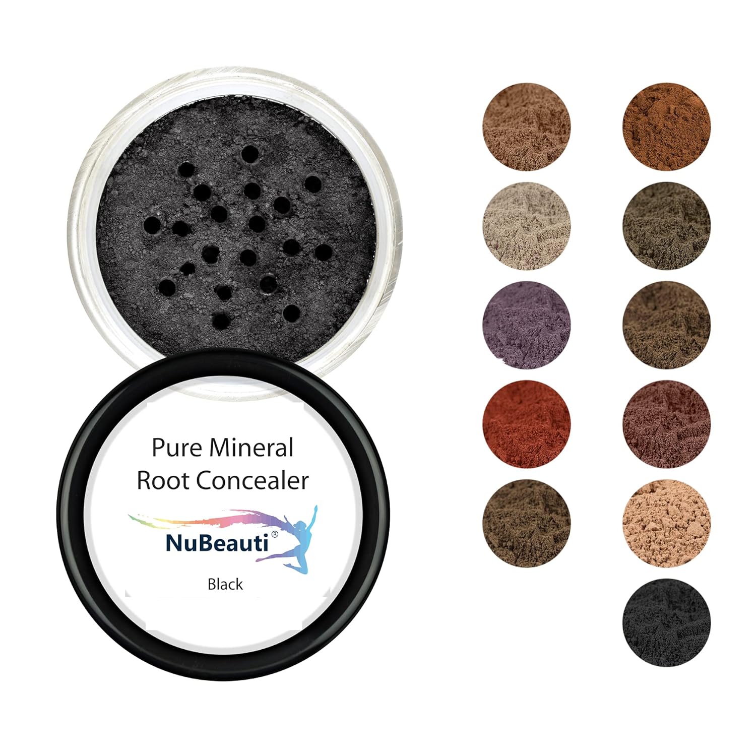 Buy now Hair Root Touch Up Powder - Darkest Brown - 11 True-to-Nature Root Concealer Shades - Longer-Lasting, Easy Hairline Shading with Clean Ingredients - With Brush Black Without Brush at indiglob india