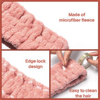 Buy now Chuangdi 3 Pieces Spa Headband for Women Facial Makeup Headband Soft Terry Cloth Hairband for Washing Face Mask Spa Shower Gifts(Dark Pink, Dark Blue, Milky-White) at indiglob india
