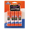 Elmer's Disappearing Purple School Glue Sticks, 0.24 oz Each, 4 Sticks per Pack (E543)