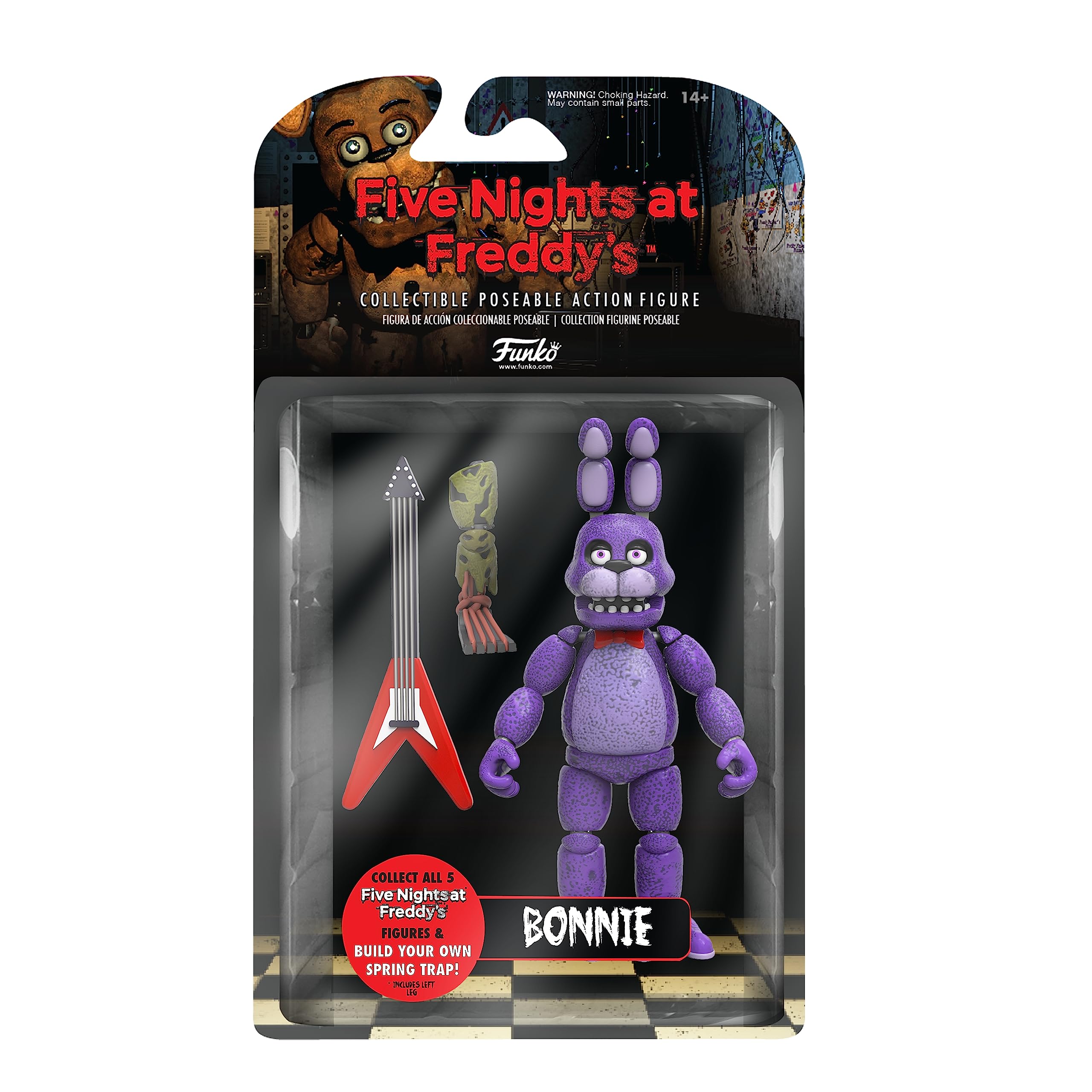 Buy now Funko 5" Articulated Action Figure: Five Nights at Freddy's (FNAF) - Bonnie The Rabbit - Collectible - Gift Idea - Official Merchandise - for Boys, Girls, Kids & Adults - Video Games Fans at indiglob india