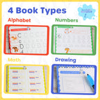 Reusable Grooved Handwriting Practice Books for Kids