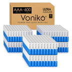 Buy now Voniko Ultra AAA Batteries 24 Pack - Alkaline Triple A Battery, Ultra Long-Lasting for All Your Devices, 10-Year Shelf Life, Leak-Proof & Mercury-Free at indiglob india