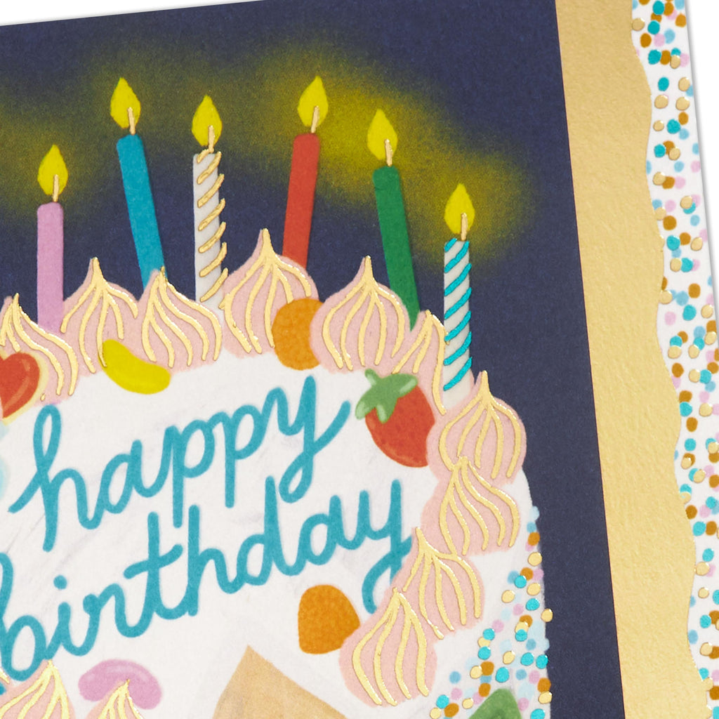 Hallmark Birthday Card (Celebrating You, Today and Always)