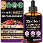Vitamin B Complex Liquid Drops, 22-in-1 Active B Formula