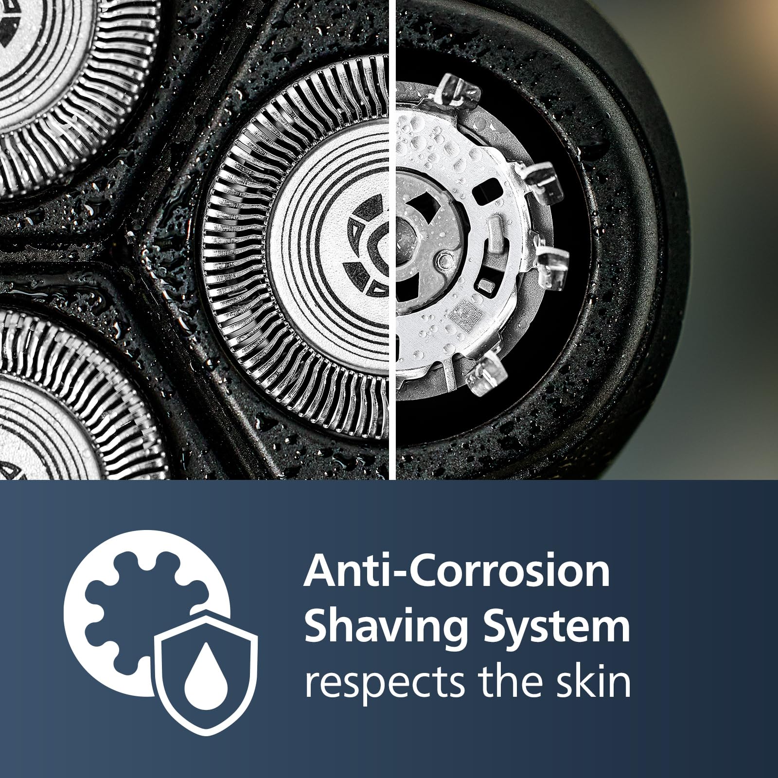 Philips Norelco 2400 Series Electric Shaver, Deep Black | 27 Self Sharpening ComfortCut Blades, 4D Flex Heads, Wet or Dry Use, 2-Year Blade Life, Pop-up Trimmer, X3001/90