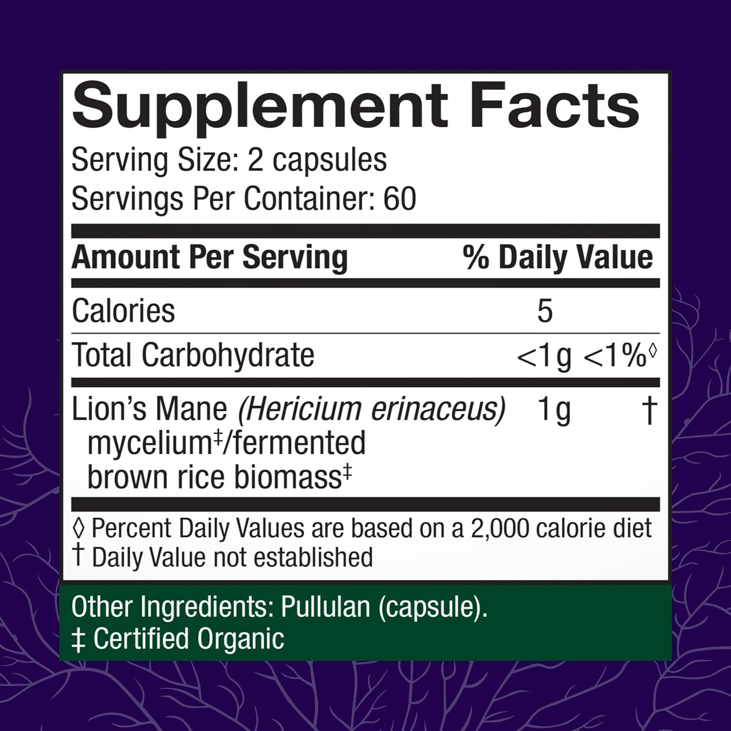 Buy now Host Defense Mushrooms Lion's Mane - Supplement Capsules for Brain Health Support - Mushroom Support for Focus & Memory Function - Immune & Nervous System Supplement - 120 Capsules (60 Servings)* at indiglob india