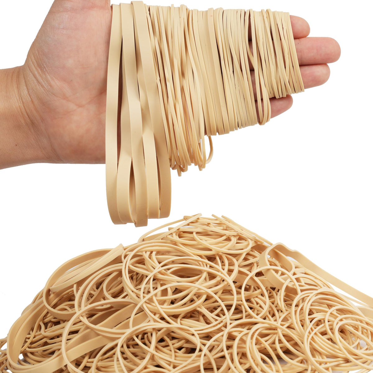 330 Pcs 5 Sizes Rubber Bands Assorted Sizes for Office Supplies