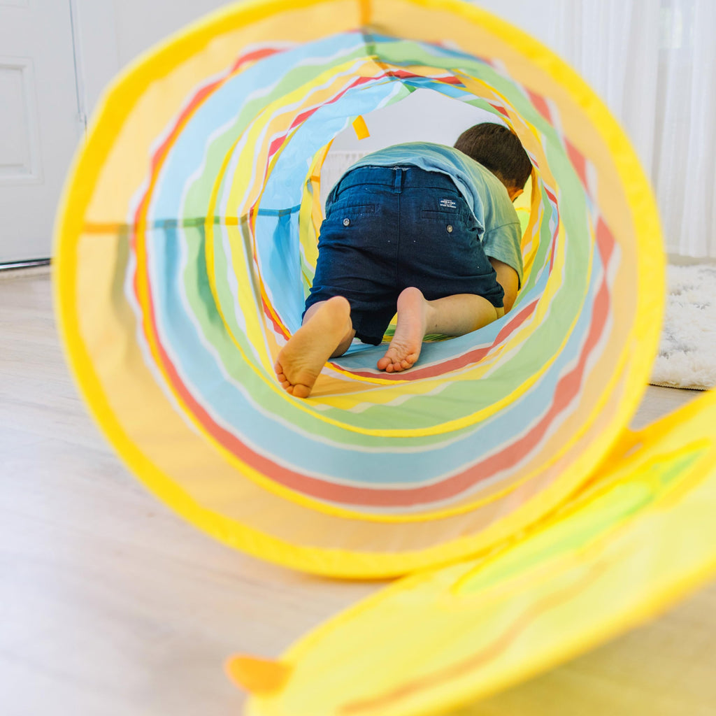 Buy now Melissa & Doug Sunny Patch Giddy Buggy Crawl-Through Tunnel (E-Commerce Packaging) at indiglob india