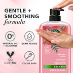 Herbal Essences Shampoo & Conditioner Set, Rose Hips - Smooth Collection, Paraben-Free, Color-Safe, Shiny Hair with Jojoba & Vitamin E, 29.2 Fl Oz Each, 2-Pack
