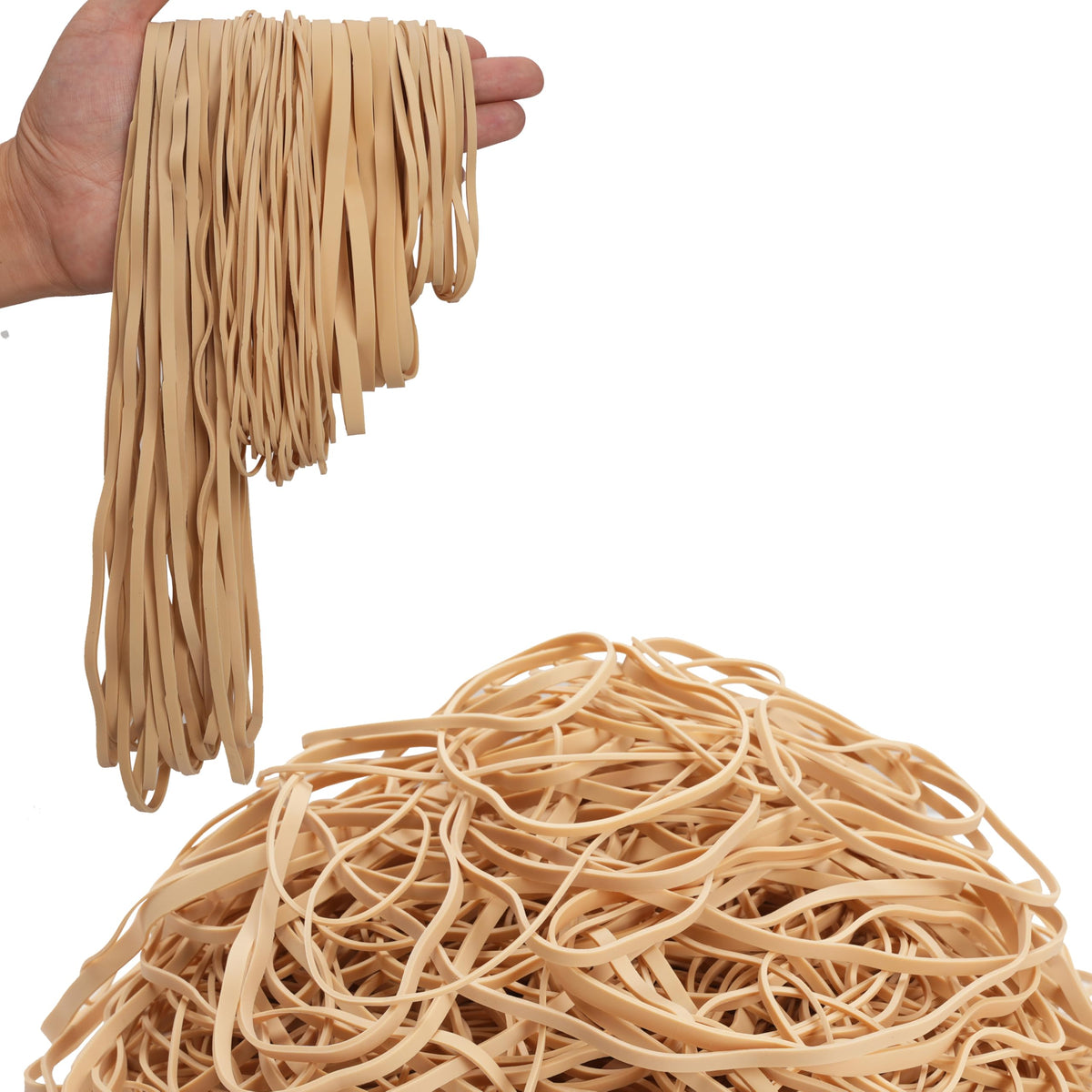 Rubber Bands Assorted Sizes Large Rubber Bands Size 69,Size 117A,12in,4.8in