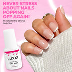 Brush On Nail Glue for Press On Nails, Quick Dry Ultra Strong - 7ml | Quick Dry, Ultra Strong