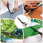 10 Inch Fabric Scissors, High Carbon Steel, Black