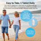 21st Century Calcium 600mg Tablets, Bone Strength Support, 400 Count | Calcium Carbonate, Compare VS. Caltrate® 600, Bone Strength & Density Support, Vegan-Friendly, For Men & Women