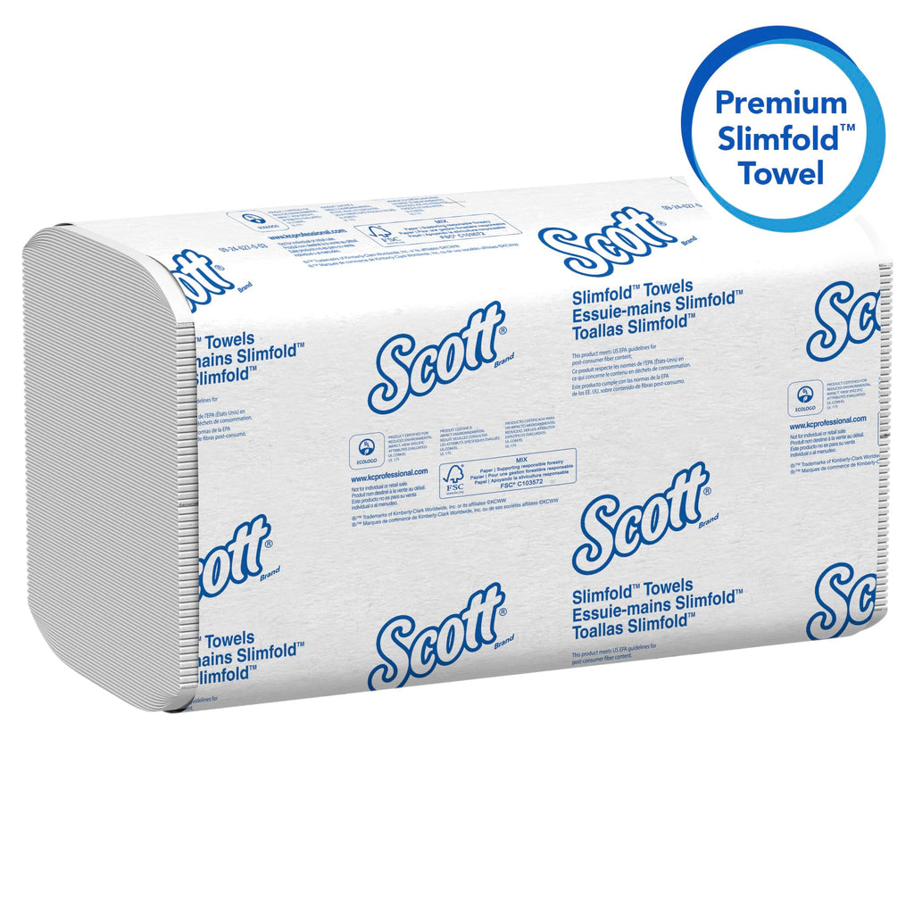 Scott Professional Slimfold Paper Towels, Bulk, 24 x 90 Sheets (04442)