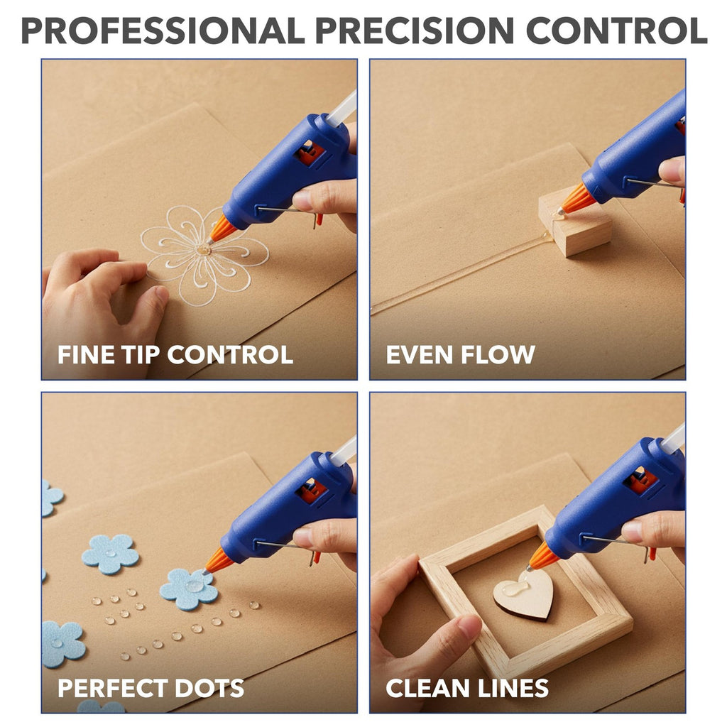 Mr. Pen Hot Glue Gun Kit - Glue Gun with 10 Glue Sticks, Mini Craft Glue Gun Set
