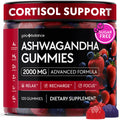 Ashwagandha Gummies – 120 Count - 2000 MG Ashwagandha Supplements with L-Theanine, GABA, Magnesium, Zinc & Vitamin D3 – Sugar-Free, Vegan, Non-GMO–Natural Support for Balance