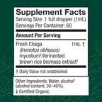 Buy now Host Defense Chaga Extract - Immune System Support Supplement - Chaga Mushroom for Antioxidant Activity Support - Liquid Dietary Mushroom Supplement - 2 fl oz (60 Servings)* at indiglob india