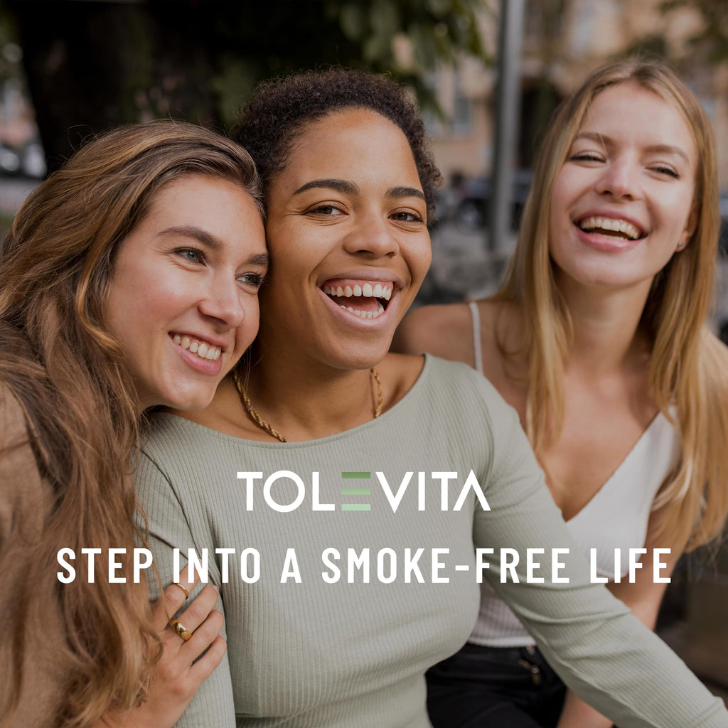 TOLEVITA Anti-Smoke Herbal Patches – Circle Shape 7mg (Green), Quit Smoking Patches to Help Reduce Cravings | Herbal Stop Smoking Aid for a Healthier Lifestyle - 30 Patches